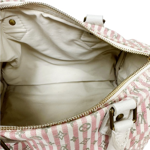 Louis Vuitton M95501 Monogram Mini-Lin Hand Bag Croisette Speedy 30 Duffle Bag - Picture 10 of 11